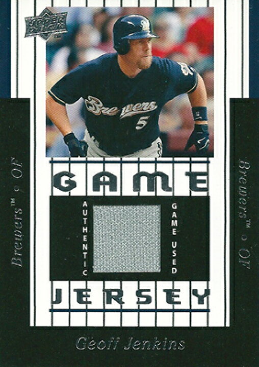 楽天市場】ジェフ・ジェンキンス MLBカード Geoff Jenkins 2008 Upper 