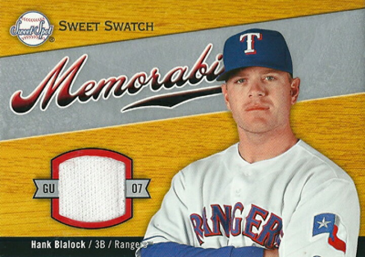 楽天市場】ハンク・ブレイロック MLBカード Hank Blalock 2007 Sweet 