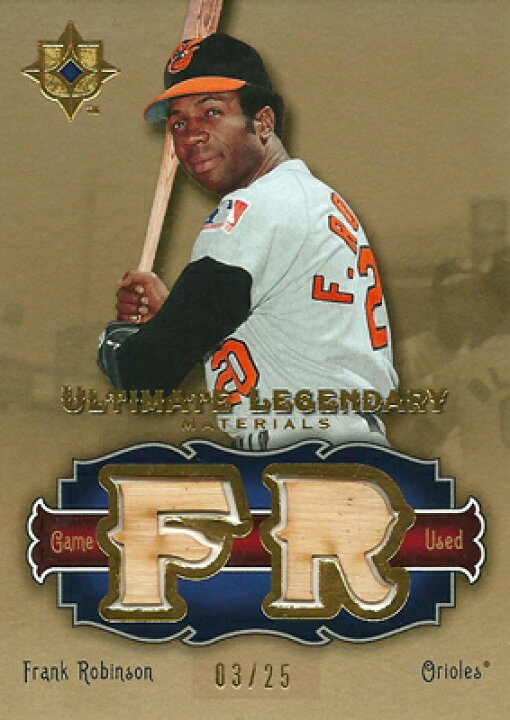 楽天市場】フランク・ロビンソン MLBカード Frank Robinson 2006 