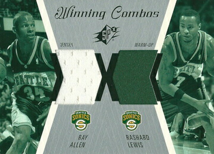 楽天市場】レイ アレン / ラシャード ルイス NBAカード 03/04 SPx  