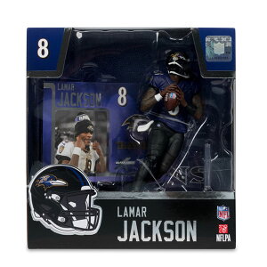 ���}�[�E�W���N�\�� McFarlane NFL 2025 �i���C�u���Y/�p�[�v���j / Lamar Jackson 9/30����