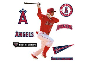 Jĕ Fathead XebJ[V[g obeBO / Shohei Ohtani Fathead Batting Teammate wall decals 7/16