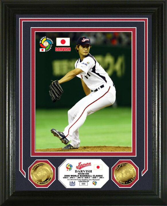 楽天市場】2009 WBC 日本代表フォト ダルビッシュ有 Highland Mint 