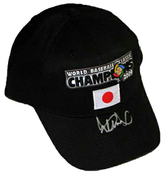 楽天市場】イチロー 直筆サインキャップ（2009WBC優勝記念キャップ 