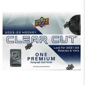 (Z[)NHL 2022/23 & 2021/22 UD Clear Cut Hockey Box 2/15