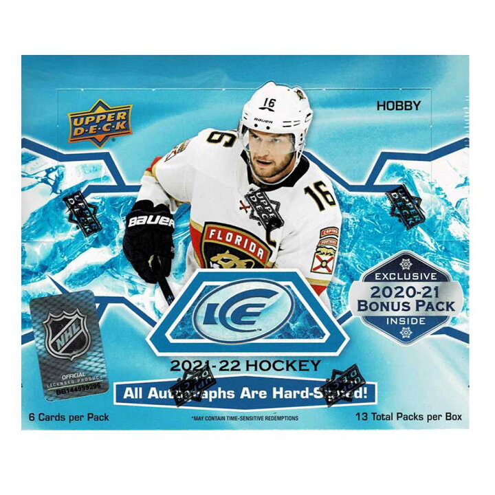 楽天市場】NHL 2021-22 Upper Deck ICE Hockey Box 6/23入荷 