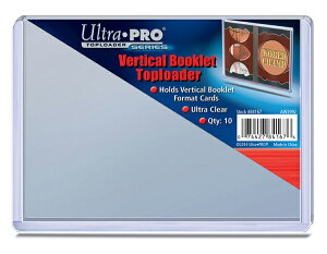 Ultra Pro (�E���g���v��) �g�b�v���[�_�[ �c�^�u�b�N���b�g�J�[�h�p (�N���A) 10������ (#84167)