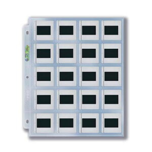 �E���g���v�� (Ultra Pro) 20�|�P�b�g �V�[�g �X���C�h �p #511B | 3-Hole Slide Page for 2�h x 2�h Slides 1���P��