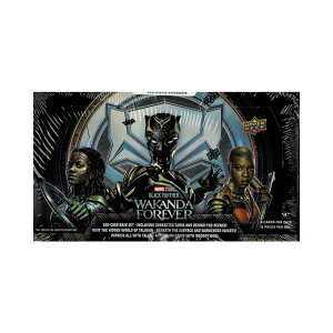 �}�[�x���f�� �w�u���b�N�p���T�[/���J���_�E�t�H�[�G�o�[�x / 2024 Upper Deck Marvel Studios Black Panther�FWakanda Forever Trading Cards Box 6/20�����I