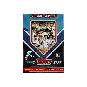 2026 Topps NPB �x�[�X�{�[���J�[�h Box 6/12�����I