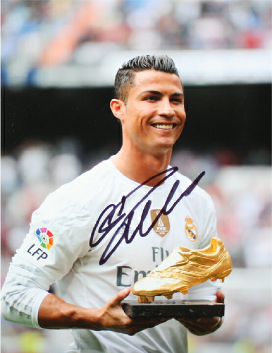 楽天市場 クリスティアーノ ロナウド 直筆サインフォト Real Madrid Signed Photo Golden Boot Cristiano Ronaldo 12 6再入荷 カードファナティック