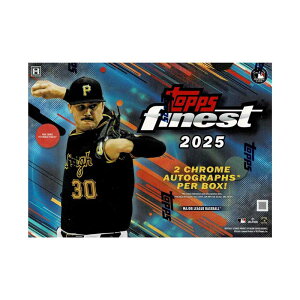 MLB 2025 Topps Finest Baseball Hobby Box 8/13