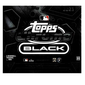 MLB 2023 Topps Chrome Black Baseball Box 12/15入荷！