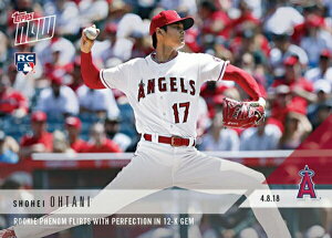 Jĕ #53 {no12DOUJ[h Rookie Phenom Flirts With Perfection In 12-K Gem - Shohei Ohtani - 04/08/2018 TOPPS NOW CARD
