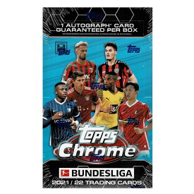 2021-22 Topps Chrome Bundesliga Soccer Hobby Box 7/27入荷！ 送料無料！