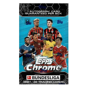 2021-22 Topps Chrome Bundesliga Soccer Hobby Box 7/27���ׁI ���������I