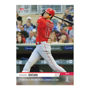 Jĕ #223 A㏉z[LO J[h 1st HR Since Return From IL Sparks 5-4 Win - Shohei Ohtani MLB Topps Now Card
