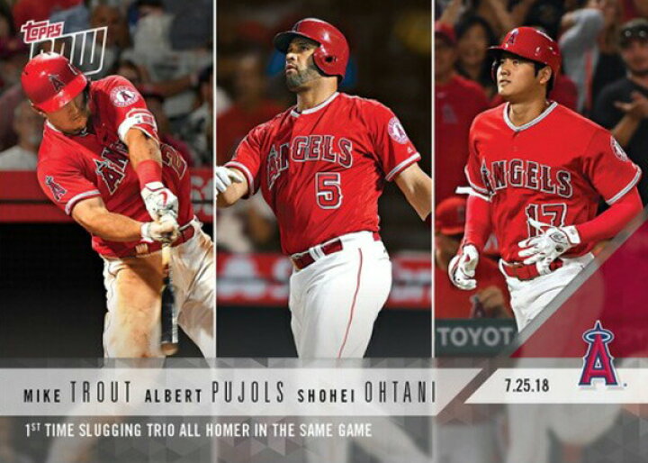 楽天市場】大谷翔平&アルバート・プホルス＆マイク・トラウト #502 MLB 
