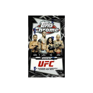 2026 Topps Chrome UFC Hobby Box