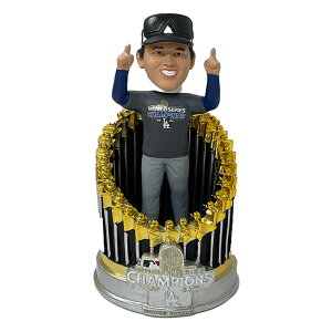 Jĕ T[XEhW[X 2024 [hV[Y `sIY gtB[{u / Shohei Ohtani Los Angeles Dodgers FOCO 2024 World Series Champions 8" Fanatics Exclusive Player In Trophy Bobblehead 4/10