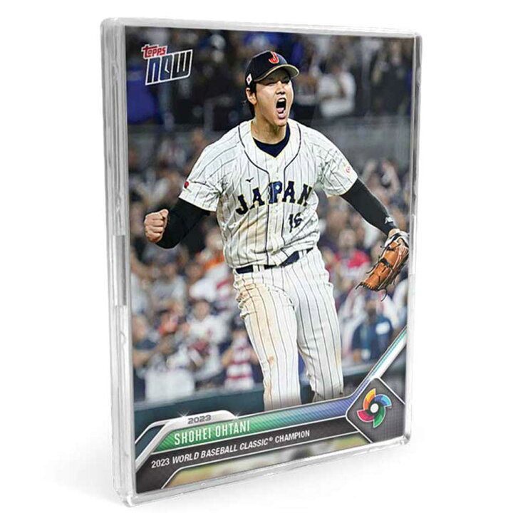楽天市場】大谷翔平 #WBC-JPN WBCで日本が優勝した記念カード 2023 