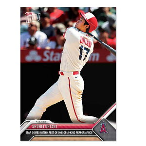Jĕ #194 TCNł𓦂łň|IȃptH[}XILOJ[h Star Comes Within Feet Of One-Of-A-Kind Performance - Shohei Ohtani 2023 MLB Topps Now Card