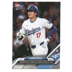 Jĕ #202 LAŐ肳ꂽOhtani DayŃz[łLOJ[h- SuperStar Belts Homer On Shohei Ohtani Day in LA - Shohei Ohtani 2024 Topps Now Card 6/12