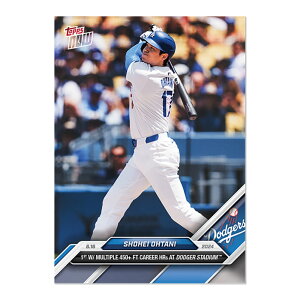 Jĕ #308 hW[X^WAŒʎZ450tB[gȏ̃z[𕡐ł̑IƂȂLÕJ[h- 1st w/multiple 450+ FT Career HRs at Dodger Stadium - Shohei Ohtani 2024 Topps Now Card 7/14