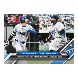 Jĕ #347 hW[X̑IŃCELplȗ69NԂɋc^CL^9Aœ_L^LÕJ[h - 1st Dodgers Player since Campanella w/AN RBI in 9 Straight Games - Shohei Ohtani 2024 To