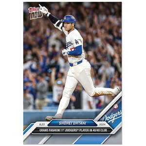Jĕ #584 hW[X̑IŏƂȂ40/40NuɉLOJ[h- Grand Fashion! 1st Dodgers Player in 40/40 Club - Shohei Ohtani 2024 Topps Now Card 10/8
