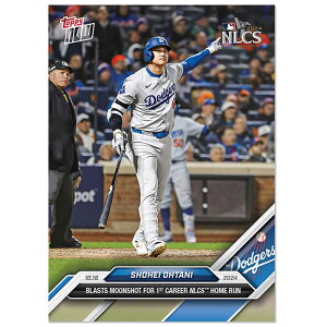 Jĕ #839 NLCSœ̃z[łLOJ[h- Blasts Moonshot For 1st Career NLCS HOME RUN Shohei Ohtani 2024 Topps Now Card 11/13