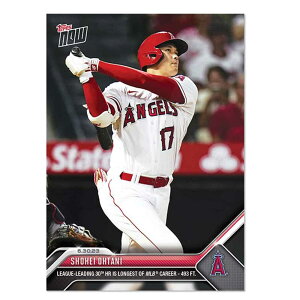 Jĕ #517 [Ogbv򋗗493tB[g̓30z[łLOJ[h League-Leading 30Th HR is Longest Of MLB Career-493FT - Shohei Ohtani 2023 MLB Topps Now Card