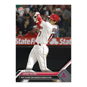 Jĕ #647 G40{ۑłŏɒBLOJ[h 1st MLB Player this season to reach 40HRs. - Shohei Ohtani 2023 MLB Topps Now Card