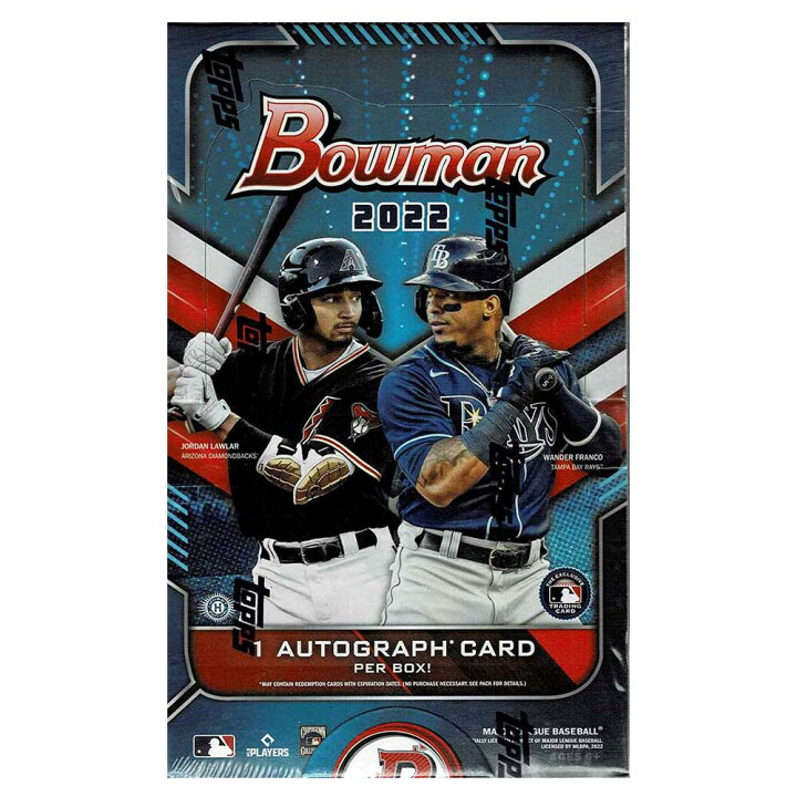 楽天市場】MLB 2022 Bowman Baseball Hobby (Box) 5/6入荷 : カードファナティック