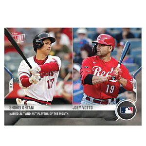 Jĕ&W[CE{bg #604 2021N7ԍŗDGI܎܋LO J[h Named AL and NL Players of the Month Shohei Ohtani & Joey Votto - 2021 MLB Topps Now Card 9/6