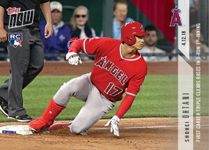 Jĕ First Career Triple Clears Bases In 5-Run 7th-Inning - Shohei Ohtani MLB TOPPS NOW CARD #72 W[OۑŃJ[h