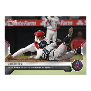 Jĕ #739 L[XŃz[X`[߂LO J[h Steals Home In Angels 6-4 Victory Over The Yankees - Shohei Ohtani 2021 MLB Topps Now Card 9/24