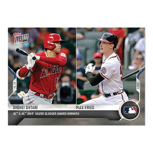Jĕ&}bNXEt[h #os-34 Vo[XbK[܎܋LOJ[h@AL&NL DH/P Silver Slugger Award Winners Shohei Ohtani & Max Fried- 2021 MLB Topps Now Card