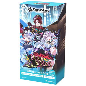 �u�[�X�^�[�p�b�N��3�e�@Broken Neonlights�@6BOX�Z�b�g�yXross Stars�z