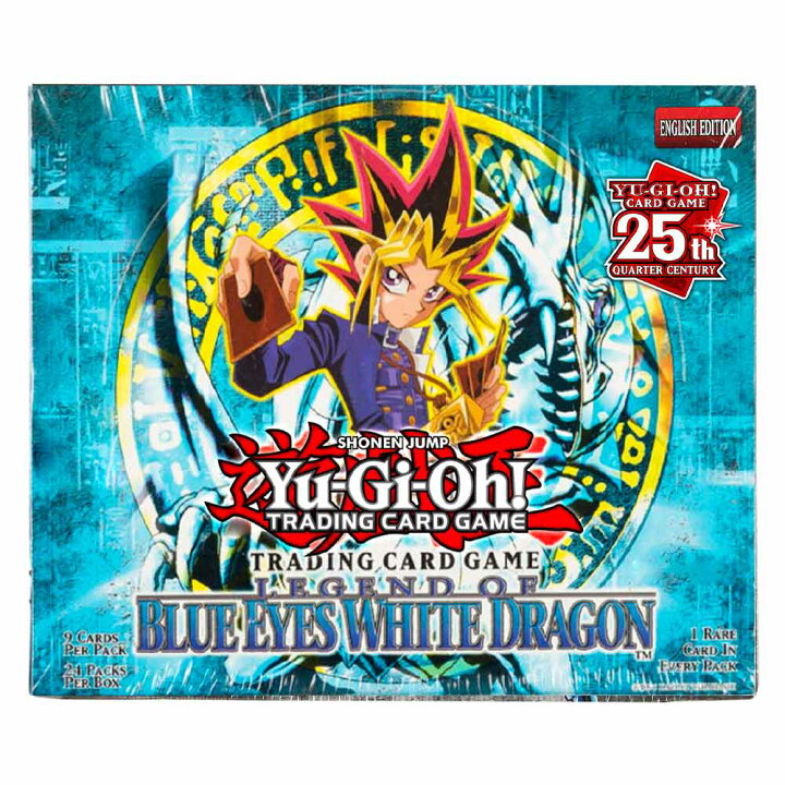 楽天市場】遊戯王 25TH ANNIVERSARY LEGEND OF BLUE EYES WHITE DRAGON 