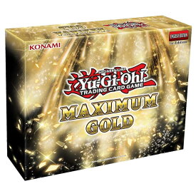 遊戯王　Maximum Gold 1st Edition(4ディスプレイ ： 20BOXセット)【遊戯王　英語版】