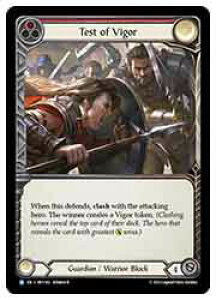 �yFLESH AND BLOOD�z(Rainbow Foil) Test of Vigor [R](HVY182)��