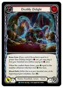 �yFLESH AND BLOOD�z(Rainbow Foil) Deathly Delight [��][R](DTD143)��