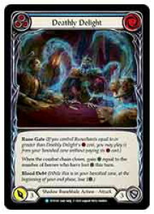 �yFLESH AND BLOOD�z(Rainbow Foil) Deathly Delight [��][R](DTD145)��