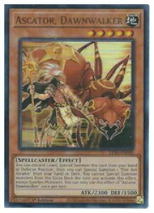 【遊戯王 英語版】Ascator Dawnwalker(U)(1st)(使神官-アスカトル)◇ウルトラレア