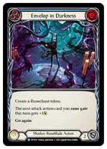 �yFLESH AND BLOOD�z(Rainbow Foil) Envelop in Darkness [��][R](DTD151)��
