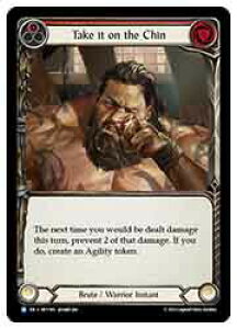 yFLESH AND BLOODz(Rainbow Foil) Take it on the Chin [R](HVY160)