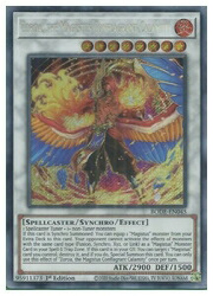 【遊戯王 英語版】Zoroa the Magistus Conflagran(S)(1st)(絶火の魔神ゾロア)◇シークレットレア