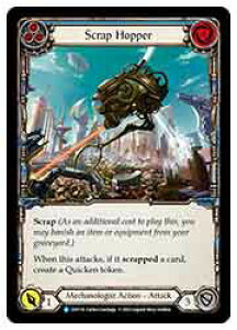 �yFLESH AND BLOOD�z(Rainbow Foil) Scrap Hopper [��][R](EVO110)��