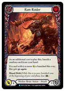 �yFLESH AND BLOOD�z(Rainbow Foil) Ram Raider [��][R](DTD114)��